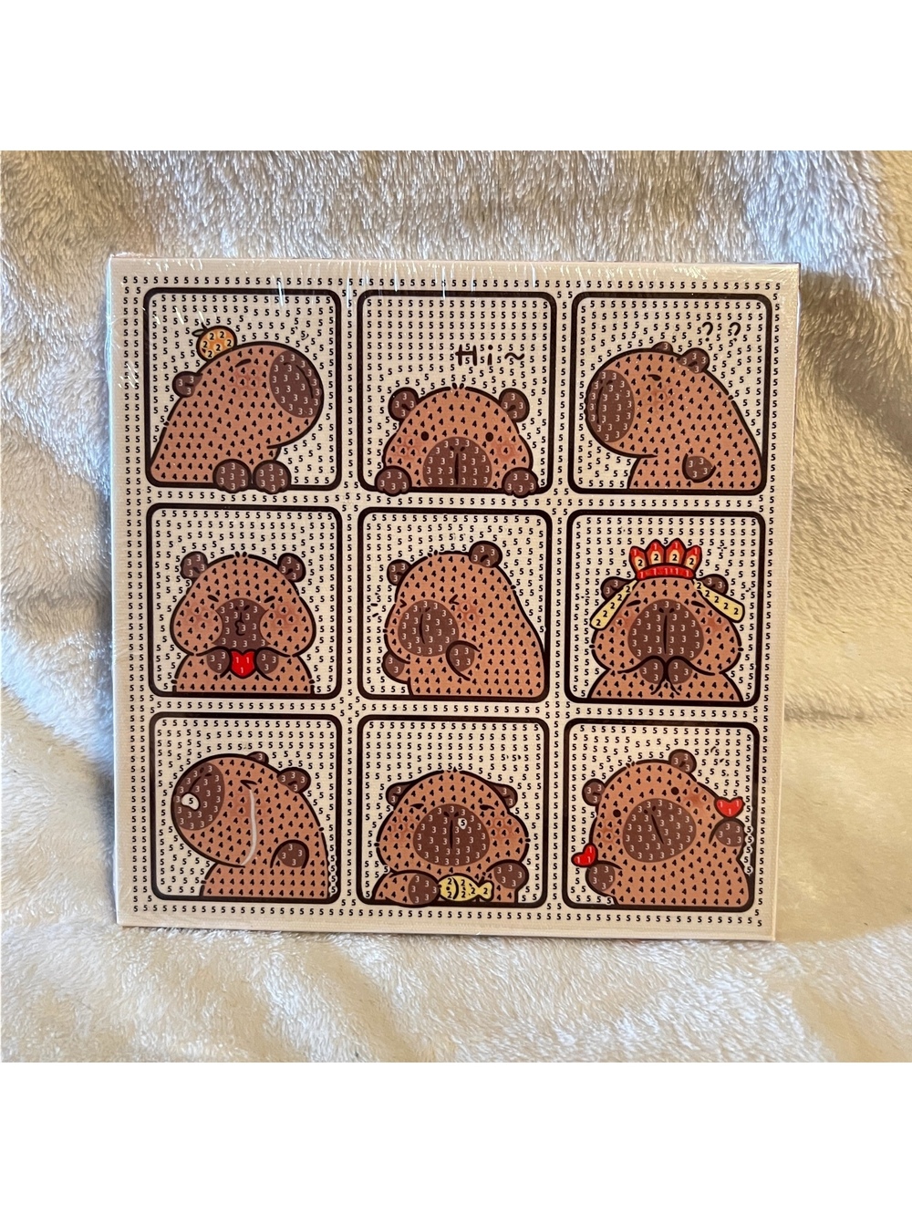 Capybara Diamond art craft kit